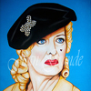 Cuadro: Bette Davis / Pintor: Juan Grande