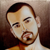 Cuadro: Damien Crosse / Pintor: Juan Grande