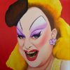 Cuadro: Divine - Pink Flamingos / Pintor: Juan Grande
