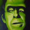 Cuadro: Herman Munster / Pintor: Juan Grande