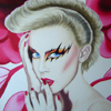 Cuadro: Kylie Minogue - 2 Hearts / Pintor: Juan Grande