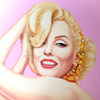 Cuadro: Marilyn Monroe / Pintor: Juan Grande
