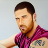Cuadro: Matthew Fox / Pintor: Juan Grande