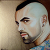 Cuadro: Marco Da Silva / Pintor: Juan Grande