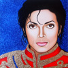 Cuadro: Michael Jackson / Pintor: Juan Grande