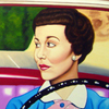 Cuadro: Rock Hudson & Jane Wyman / Pintor: Juan Grande