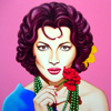 Cuadro: Sara Montiel / Pintor: Juan Grande