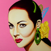 Cuadro: Sarita Montiel / Pintor: Juan Grande