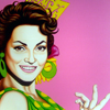 Cuadro: Carmen Sevilla / Pintor: Juan Grande