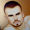 Cuadro: Víctor Banda / Pintor: Juan Grande